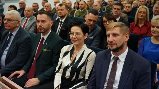 Zdjęcie z X Gali Honorowego Krwiodawstwa w Ciechanowie