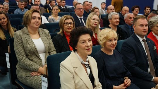 Zdjęcie z X Gali Honorowego Krwiodawstwa w Ciechanowie