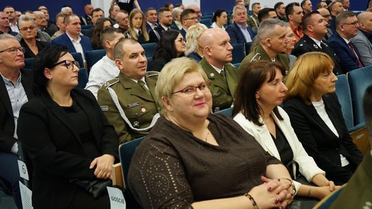 Zdjęcie z X Gali Honorowego Krwiodawstwa w Ciechanowie