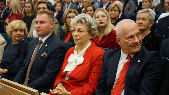 Zdjęcie z X Gali Honorowego Krwiodawstwa w Ciechanowie