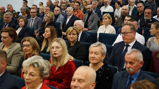 Zdjęcie z X Gali Honorowego Krwiodawstwa w Ciechanowie