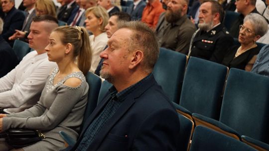 Zdjęcie z X Gali Honorowego Krwiodawstwa w Ciechanowie