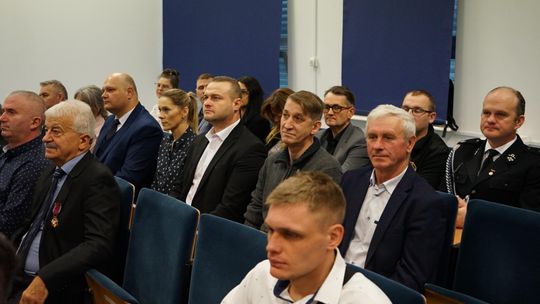 Zdjęcie z X Gali Honorowego Krwiodawstwa w Ciechanowie