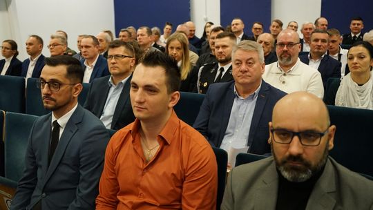 Zdjęcie z X Gali Honorowego Krwiodawstwa w Ciechanowie