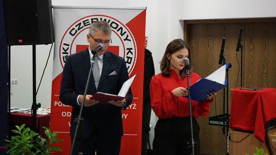 Zdjęcie z X Gali Honorowego Krwiodawstwa w Ciechanowie