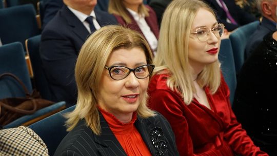 Zdjęcie z X Gali Honorowego Krwiodawstwa w Ciechanowie