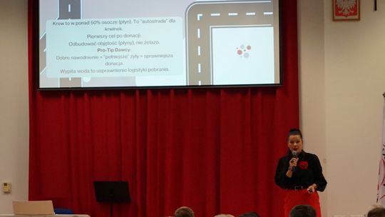 Zdjęcie z X Gali Honorowego Krwiodawstwa w Ciechanowie