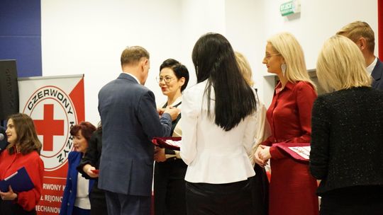 Zdjęcie z X Gali Honorowego Krwiodawstwa w Ciechanowie