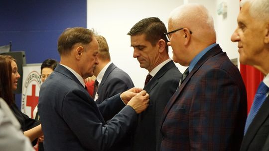 Zdjęcie z X Gali Honorowego Krwiodawstwa w Ciechanowie