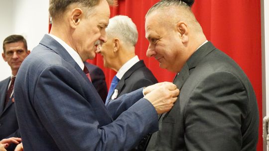 Zdjęcie z X Gali Honorowego Krwiodawstwa w Ciechanowie