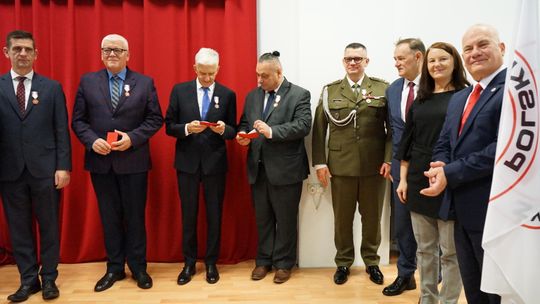 Zdjęcie z X Gali Honorowego Krwiodawstwa w Ciechanowie