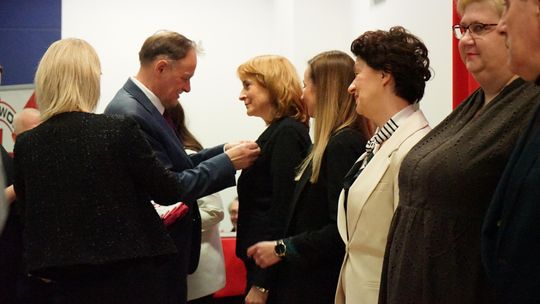 Zdjęcie z X Gali Honorowego Krwiodawstwa w Ciechanowie