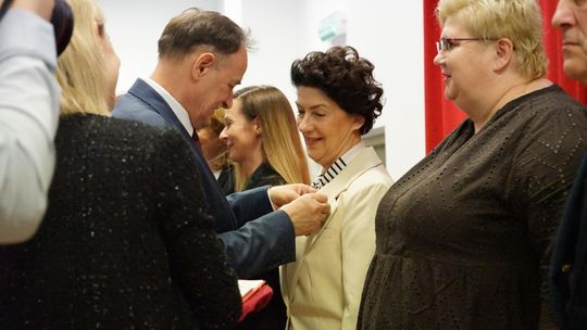 Zdjęcie z X Gali Honorowego Krwiodawstwa w Ciechanowie