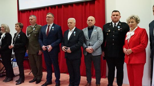 Zdjęcie z X Gali Honorowego Krwiodawstwa w Ciechanowie