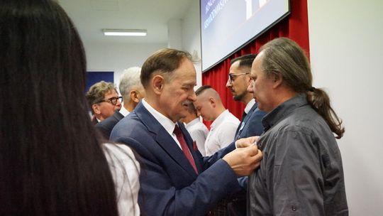 Zdjęcie z X Gali Honorowego Krwiodawstwa w Ciechanowie