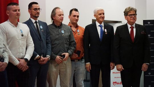 Zdjęcie z X Gali Honorowego Krwiodawstwa w Ciechanowie