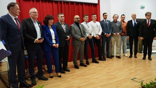 Zdjęcie z X Gali Honorowego Krwiodawstwa w Ciechanowie