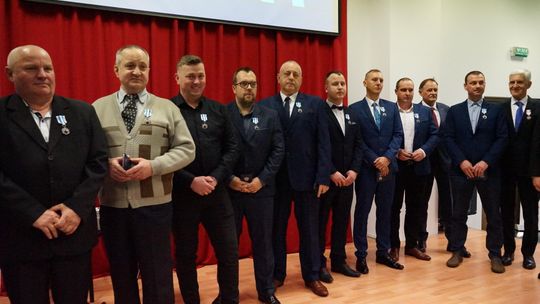 Zdjęcie z X Gali Honorowego Krwiodawstwa w Ciechanowie