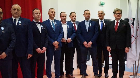 Zdjęcie z X Gali Honorowego Krwiodawstwa w Ciechanowie