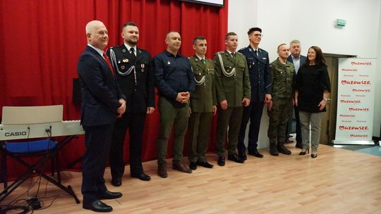 Zdjęcie z X Gali Honorowego Krwiodawstwa w Ciechanowie