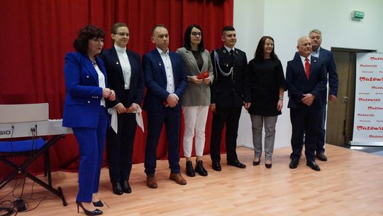 Zdjęcie z X Gali Honorowego Krwiodawstwa w Ciechanowie