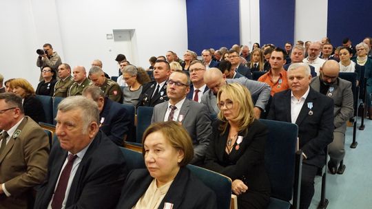 Zdjęcie z X Gali Honorowego Krwiodawstwa w Ciechanowie