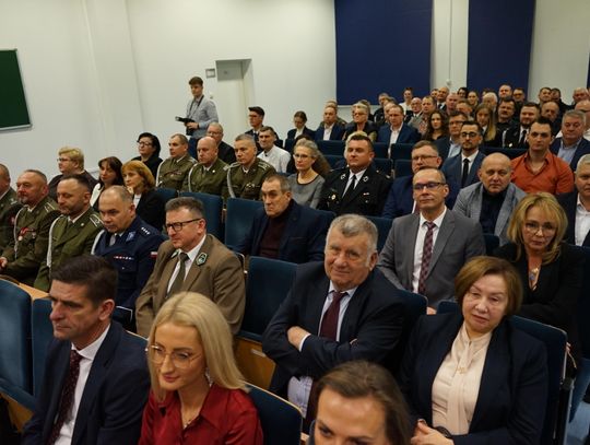 Zdjęcie z X Gali Honorowego Krwiodawstwa w Ciechanowie