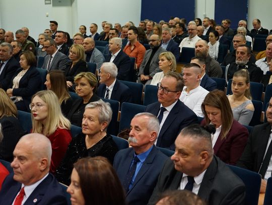 Zdjęcie z X Gali Honorowego Krwiodawstwa w Ciechanowie