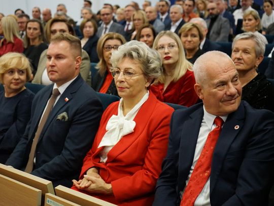 Zdjęcie z X Gali Honorowego Krwiodawstwa w Ciechanowie
