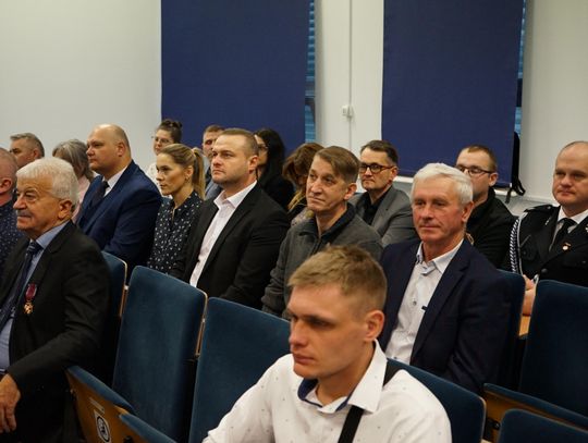 Zdjęcie z X Gali Honorowego Krwiodawstwa w Ciechanowie