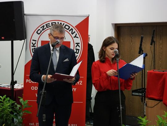 Zdjęcie z X Gali Honorowego Krwiodawstwa w Ciechanowie