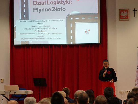 Zdjęcie z X Gali Honorowego Krwiodawstwa w Ciechanowie