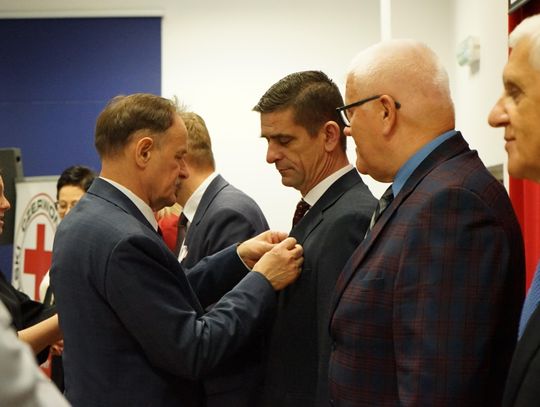 Zdjęcie z X Gali Honorowego Krwiodawstwa w Ciechanowie