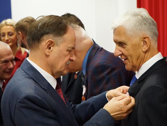 Zdjęcie z X Gali Honorowego Krwiodawstwa w Ciechanowie