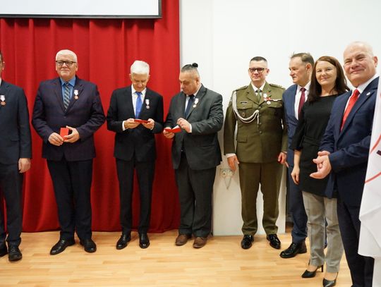 Zdjęcie z X Gali Honorowego Krwiodawstwa w Ciechanowie