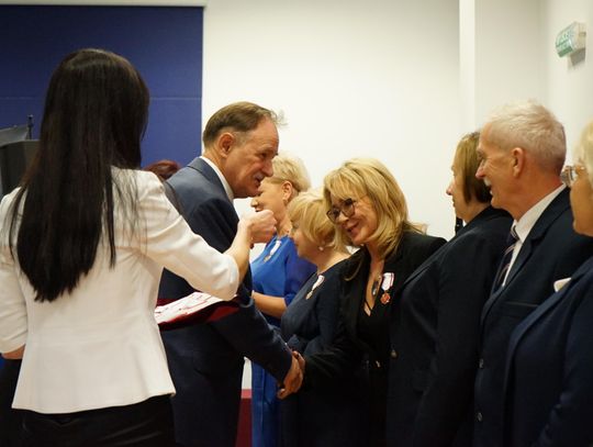 Zdjęcie z X Gali Honorowego Krwiodawstwa w Ciechanowie