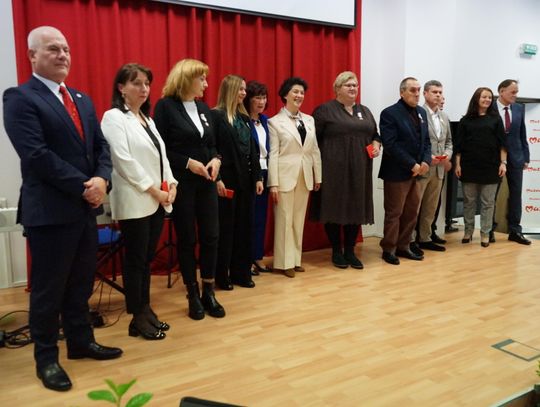 Zdjęcie z X Gali Honorowego Krwiodawstwa w Ciechanowie