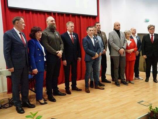 Zdjęcie z X Gali Honorowego Krwiodawstwa w Ciechanowie