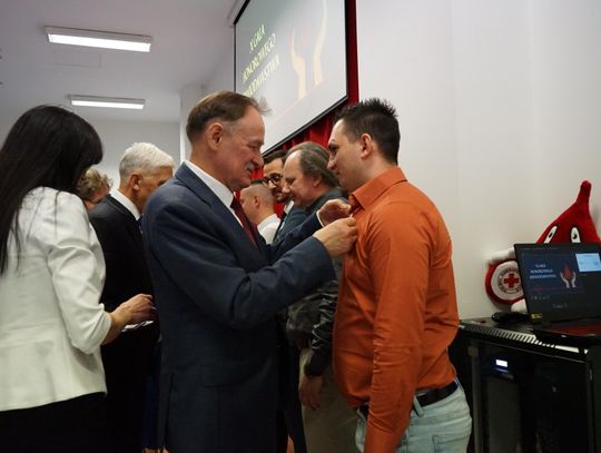 Zdjęcie z X Gali Honorowego Krwiodawstwa w Ciechanowie