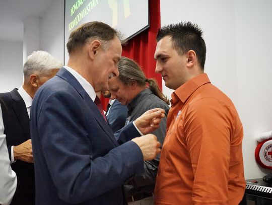 Zdjęcie z X Gali Honorowego Krwiodawstwa w Ciechanowie