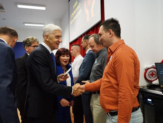 Zdjęcie z X Gali Honorowego Krwiodawstwa w Ciechanowie