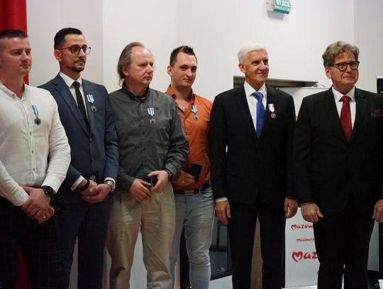 Zdjęcie z X Gali Honorowego Krwiodawstwa w Ciechanowie