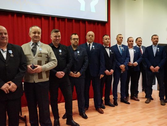 Zdjęcie z X Gali Honorowego Krwiodawstwa w Ciechanowie