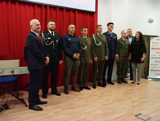 Zdjęcie z X Gali Honorowego Krwiodawstwa w Ciechanowie