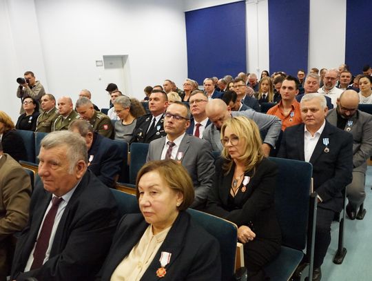 Zdjęcie z X Gali Honorowego Krwiodawstwa w Ciechanowie