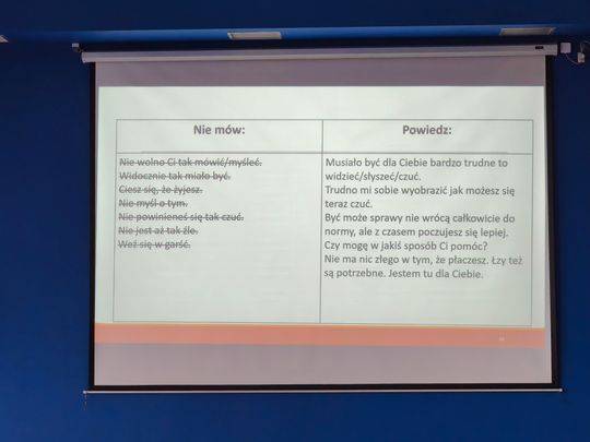 Sympozjum w PANS - Komunikacja w kryzysie psychicznym