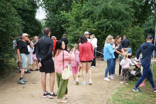 Piknik rodzinny za halą MOSiR w Ciechanowie