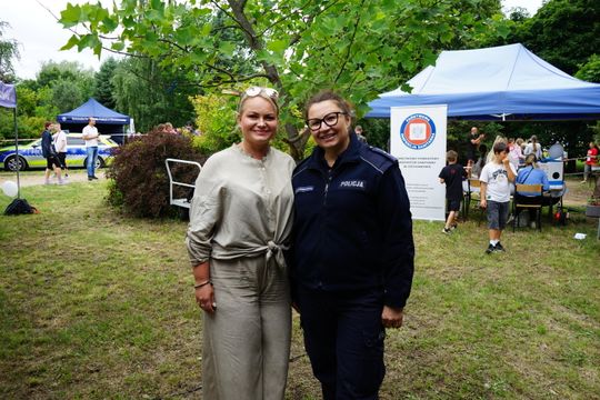 Piknik rodzinny za halą MOSiR w Ciechanowie