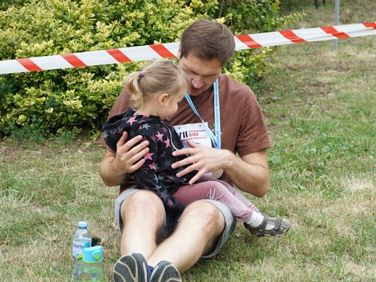 Piknik rodzinny za halą MOSiR w Ciechanowie