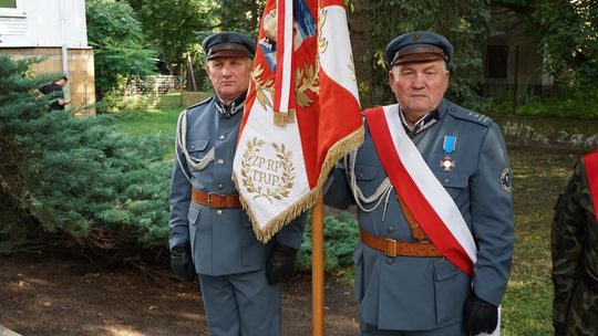 Uczestnicy obchodów 82. rocznicy Powstania Warszawskiego w Ciechanowie
